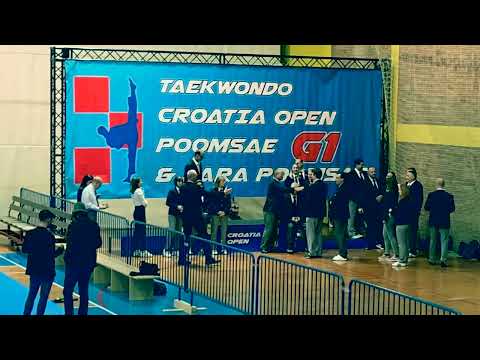 Anna Monika Siepmann TAEKWONDO CROATIA OPEN POOMSAE G1 2023
