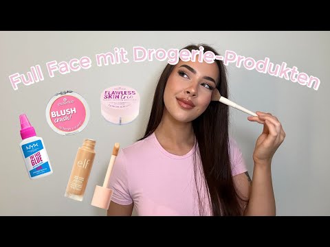 Drogerie Full Face Makeup ✨ Günstig & schön schminken + Tipps! 💄💖