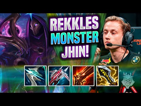 REKKLES IS A MONSTER WITH JHIN! - G2 Rekkles Plays Jhin ADC vs Aphelios! | Patch 11.21