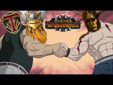 Bruckner Gelt Team-Up! Chaos Dwarfs vs Empire - Total War Warhammer 3