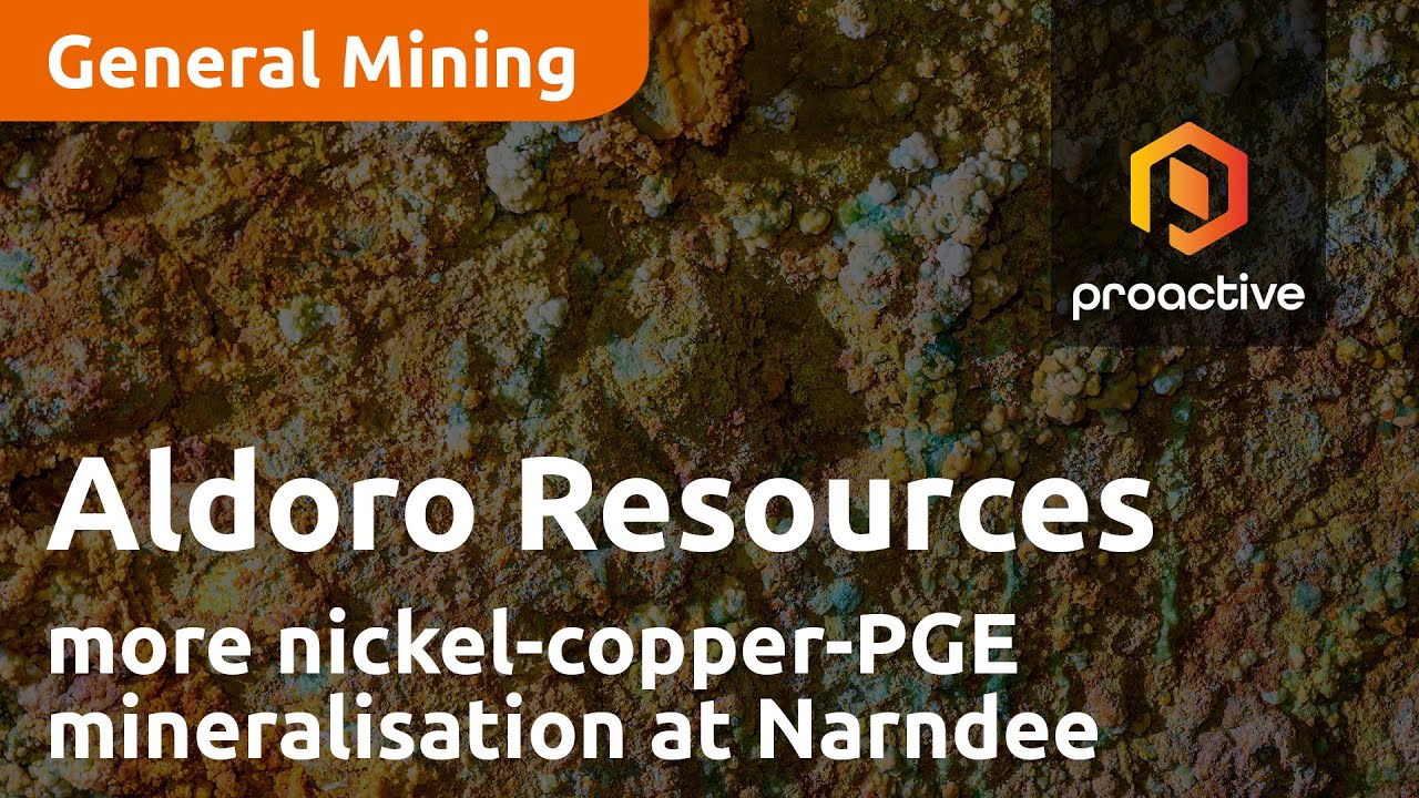 Aldoro Resources encouraged by more nickel-copper-PGE mineralisation at Narndee