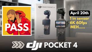 DJI Pocket 4 Launch Date LEAKED and it is PASS for ME!