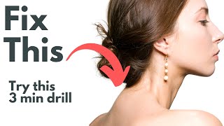 Fix Neck Hump with 3 Minute Drill