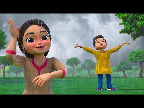 Barish Aayi Cham Cham Cham - Hindi Poems - Hindi Rhymes For Children - Fun For Kids TV