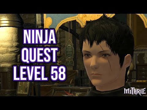FFXIV 3.56 1030 Ninja Quest Level 58