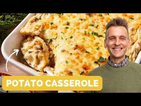 French Onion Potato Casserole | A great new side dish for the holidays!