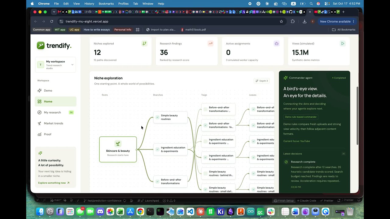 Trendify — Demo video