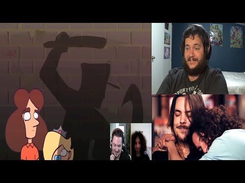 Scourge reacts to We watch MARIO Game Grumps Animations!