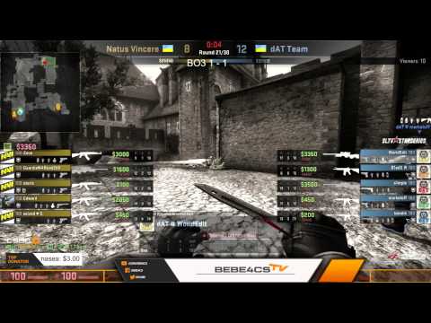 Natus Vincere vs. dAT [SLTV StarSeries XII] - 2 / 2