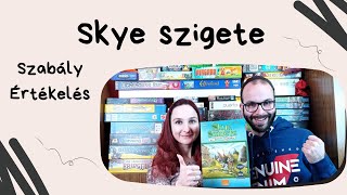 Szabina kedvence: Skye szigete társasjáték játékbemutató és szabályismertető