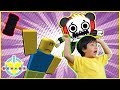 Roblox Flee the Facility RUN FROM THE BEAST Let's Play with Ryan ToysReview and Combo Panda
