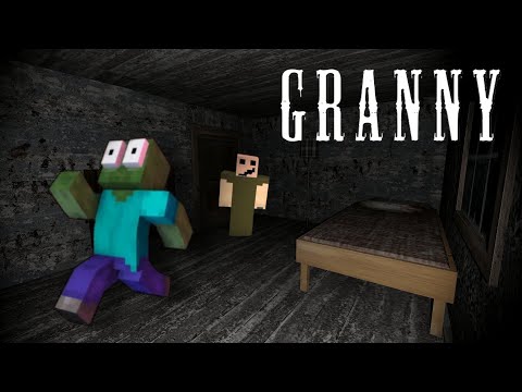 MONSTER MOBS : GRANNY HORROR ESCAPE - Minecraft Animation