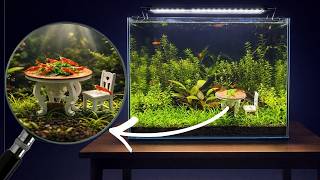 Feeding My Shrimp and Fish Spinach… They Went Crazy!