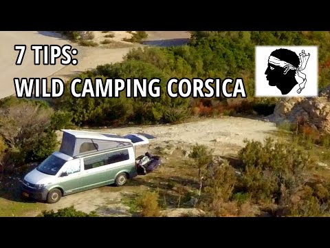 Can you go WILD CAMPING on CORSICA? | 7 WILD CAMPING TIPS | Vanlife Europe Vlog