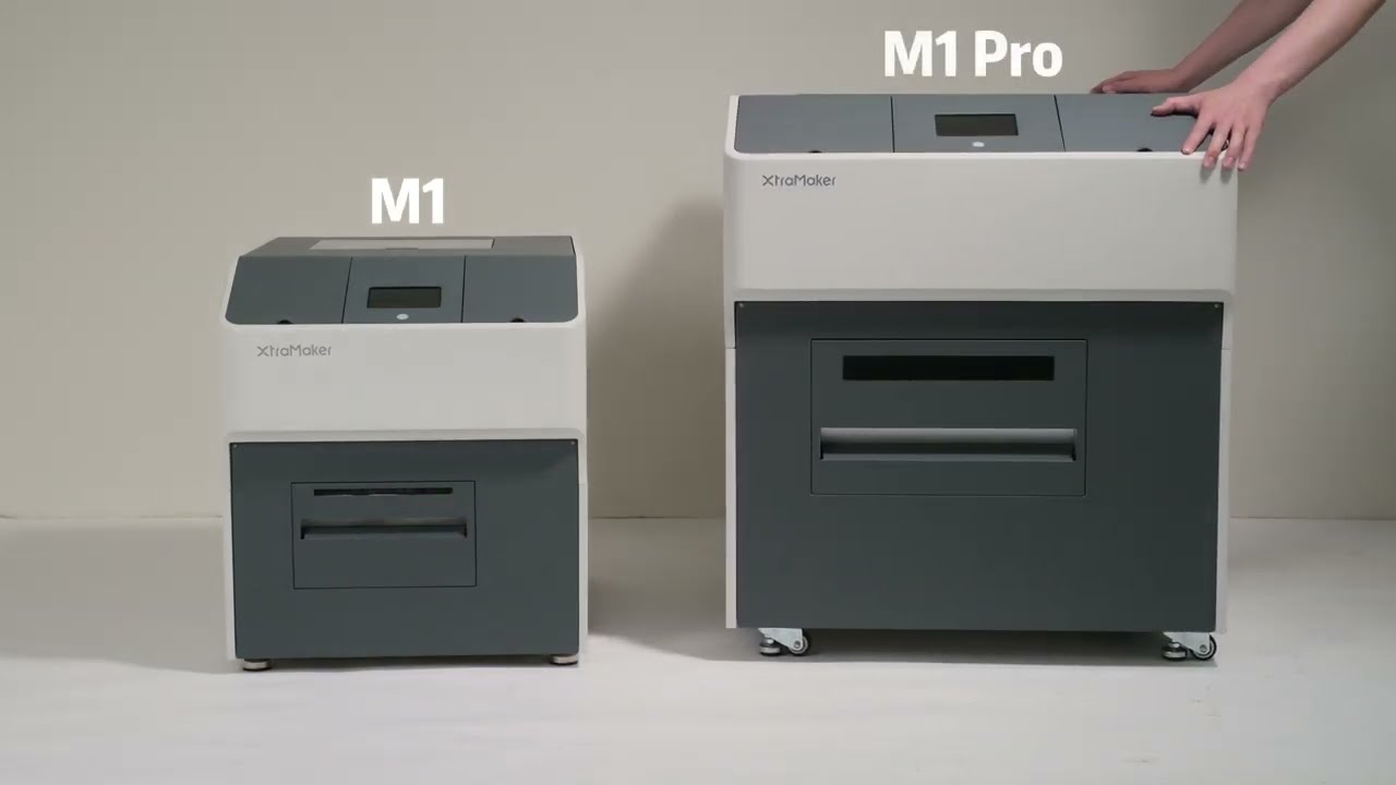 Real-Life Demo: XtraMaker M1 vs. M1 Pro Print Size Comparison