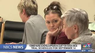 Former Asante nurse Dani Marie Schofield appears in court for status check