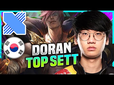 DORAN DESTROYING WITH SETT! - DRX Doran Plays Sett Top vs Wukong! | KR SoloQ Patch 10.22