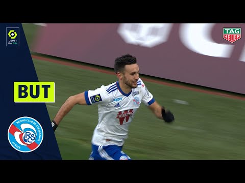 But Adrien THOMASSON (84' - RC STRASBOURG ALSACE) FC METZ - RC STRASBOURG ALSACE (1-2) 20/21