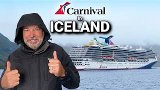 Carnival Legend Reaches AMAZING Iceland - Is It SUMMER???