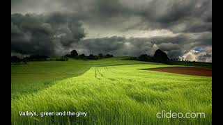 New Model Army - Green And Grey (Lyrics)