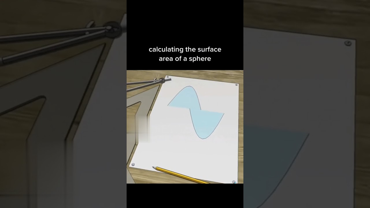 calculating the surface area of sphere.