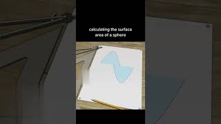 calculating the surface area of sphere.