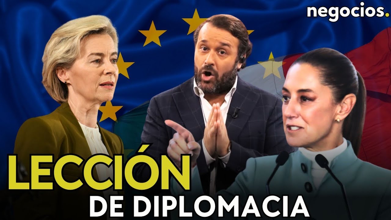 Magistral lección de diplomacia de México a Europa: así responde Scheinbaum a los aranceles de Trump