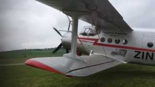 preview picture of video 'Flugtage Jahnsdorf Flugzeugstart mit Kollateralschaden'