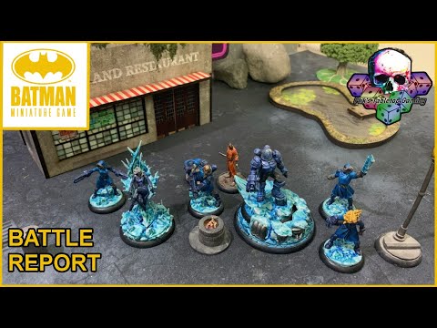 Batman Miniature Game - Mr Freeze VS Court of Owls