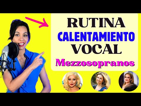 🔥VOCAL WARM-UP for MEZZOSOPRANO | Vocalization exercises. Natalia Bliss