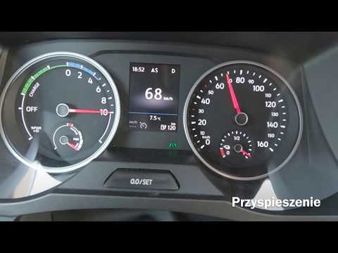 Volkswagen e-Crafter: przyspieszenie 0-90 km/h