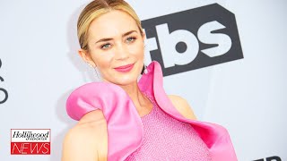 Emily Blunt Shuts Down ‘Fantastic Four’ Rumors I THR News