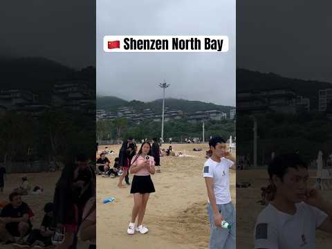 Chinese Girls in Beach | Shenzen china| Beach life in china 🇨🇳