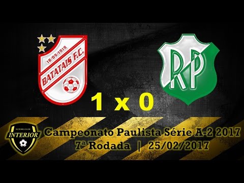 BATATAIS 1 X 0 RIO PRETO - CAMPEONATO PAULISTA SÉRIE A2 2017 - 7ª RODADA