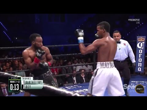 PBC on SPIKE: RANCES BARTHELEMY VS. MICKEY BEY FULL FIGHT COMPLETE BREAKDOWN | Controversial Split
