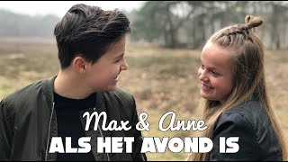 MAX &amp; ANNE - ALS HET AVOND IS [COVER]  | JUNIORSONGFESTIVAL.NL🇳🇱