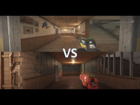 Oregon Rework vs Original Map Walkthrough Comparison (Rainbow Six Siege: Operation Void Edge)