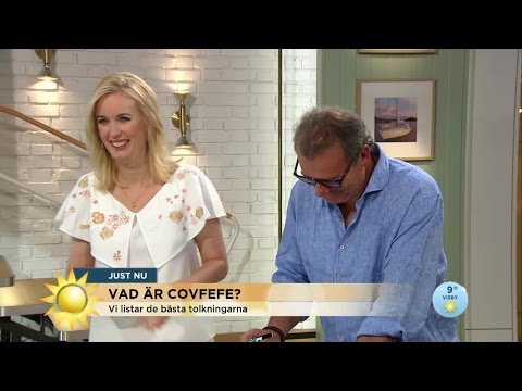 Skrattfest åt Trumps konstigaste tweet "Det här är riktigt kul" - Nyhetsmorgon (TV4)