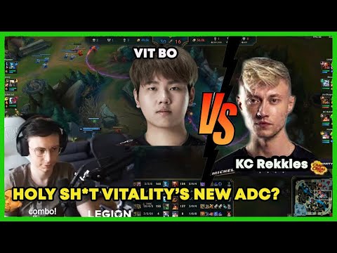 Caedrel reacts to VIT Bo smashing Rekkles