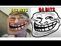 Troll 1 Bits 2 Bits 4 Bits 8 Bits 16 Bits 32 Bits 64 Bits 150 Bits 256 Bits 512 Bits