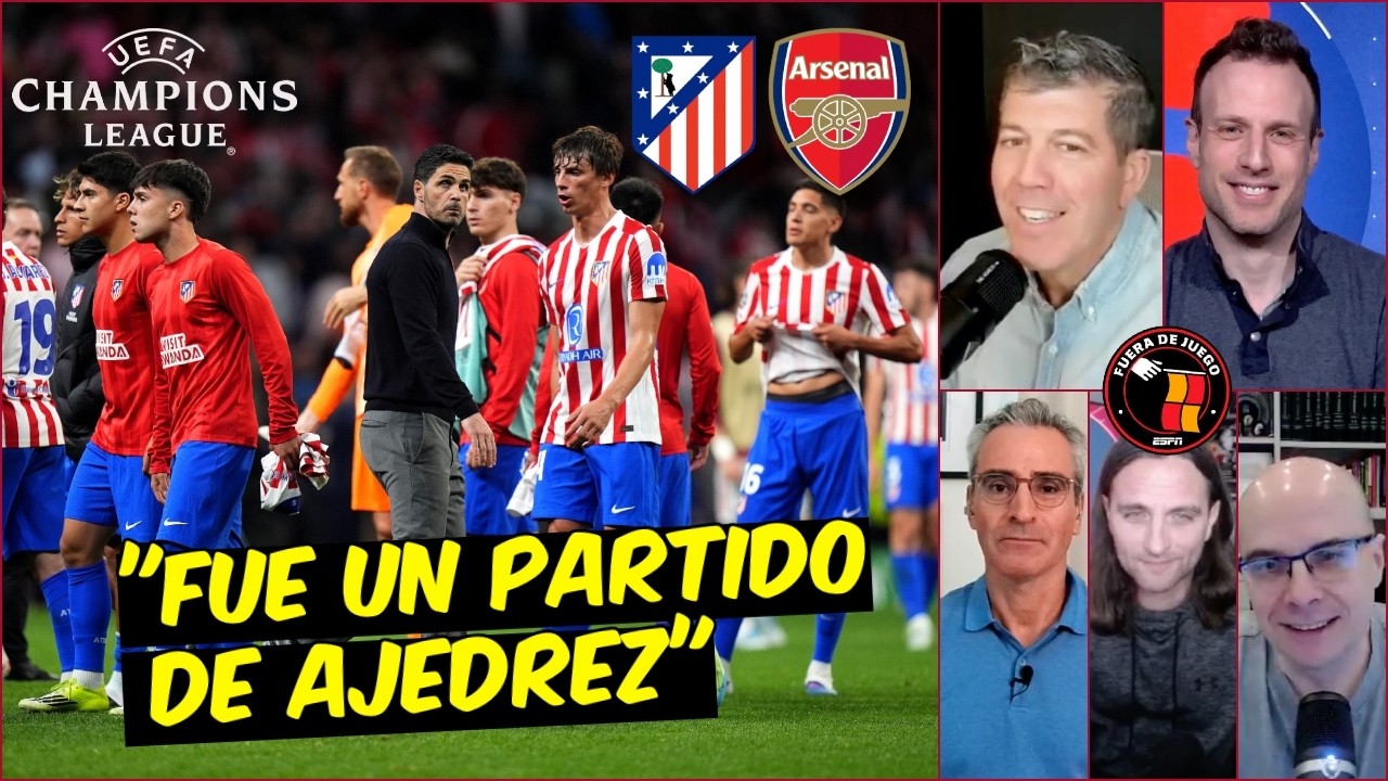 ATLÉTICO DE MADRID sigue con VIDA en CHAMPIONS pero NO pueden JUGAR con MIEDO | Fuera De Juego