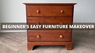 Amazon Furniture Makeover for BEGINNERS | 5 EASY Steps