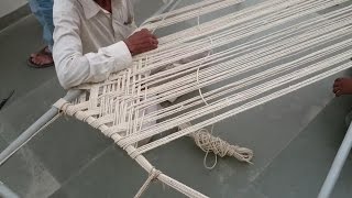 How to Make Rope Bed - Khatlo - Charpoy