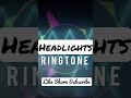 Alan Walker Headlights Ringtone Instrumental Trending Shorts Viral Alanwalker