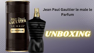Jean Paul Gaultier Le male Le Parfum Unboxing | jpg le male le parfum unboxing