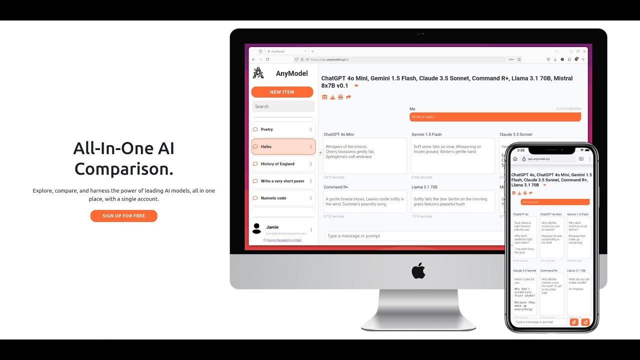 AnyModel demo video