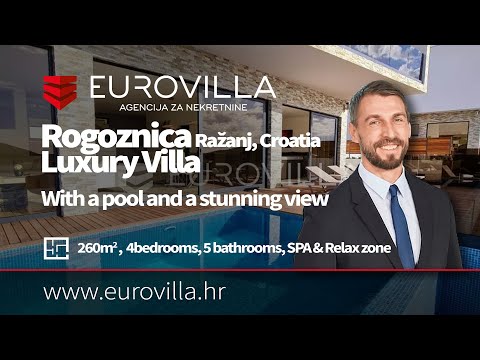 Eurovilla - Rogoznica, Ražanj, NEW BUILDING, luxury villa with pool