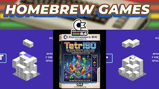 TetrISO - New Commodore 64 Game 2026