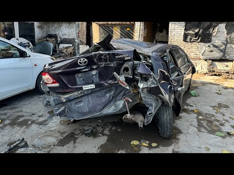 Unbelievable Damage! Watch This Corolla’s Repair Journey