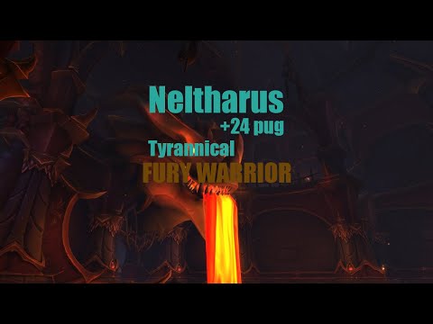 Tyrannical Neltharus +24 | Fury Warrior | Season 2 Dragonflight